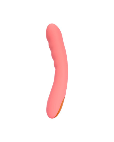 Смарт-вибратор с пульсацией Svakom Ava Neo Peach Pink, 15 режимов работы, водонепроницаемый - Фото №1