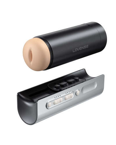 Інтерактивний смарт-мастурбатор Lovense Solace Pro, до 300 фрикцій на хвилину, до 12,5 годин роботи - Фото №3