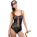 Боді-сітка Anne De Ales BAROQUE Black S/M - Фото №1