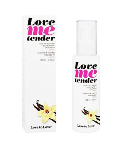 Розпродаж!!! Масажна олія Love To Love - Love Me Tender, Vanille (100 мл) (термін 08.2025) - Фото №1