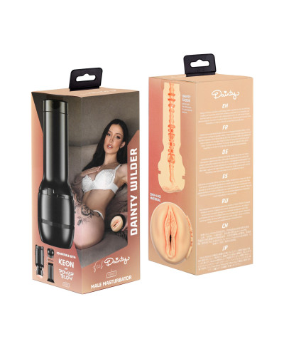 Мастурбатор Kiiroo Feel Dainty Wilder PBC сумісний з PowerBlow та Keon - Фото №7