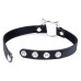 Чокер Master Series Kinky Kitty Ring Slim Choker - Black - Фото №2
