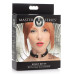 Чокер Master Series Kinky Kitty Ring Slim Choker - Black - Фото №4
