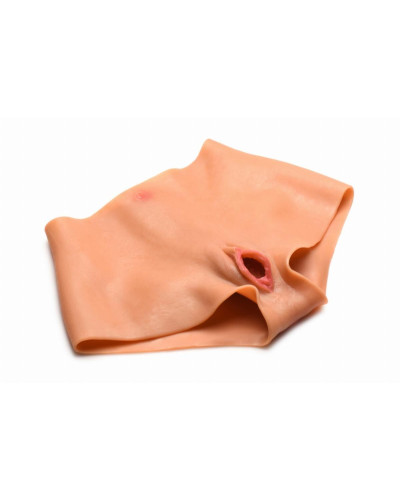 Накладна вагіна Master Series Silicone Vagina + Butt Panties - Medium - Фото №1