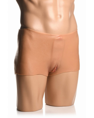 Накладна вагіна Master Series Silicone Vagina + Butt Panties - Medium - Фото №5