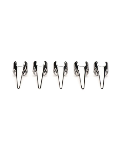 Набор колец с когтями Master Series Five-Piece Sensation Claw Rings - Silver - Фото №3