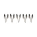 Набор колец с когтями Master Series Five-Piece Sensation Claw Rings - Silver - Фото №3