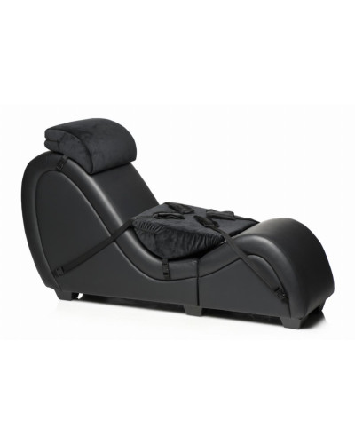 Секс-крісло з подушками Master Series Kinky Sex Lounge with Cushions - Black - Фото №1