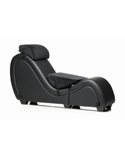 Секс-крісло з подушками Master Series Kinky Sex Lounge with Cushions - Black - Фото №2