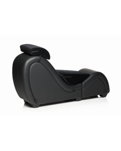 Секс-крісло з подушками Master Series Kinky Sex Lounge with Cushions - Black - Фото №3
