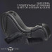 Секс-крісло з подушками Master Series Kinky Sex Lounge with Cushions - Black - Фото №10
