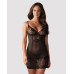 (SALE) Сорочка Obsessive Alluria chemise & thong L/XL - Фото №1