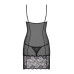 (SALE) Сорочка Obsessive Alluria chemise & thong L/XL - Фото №4