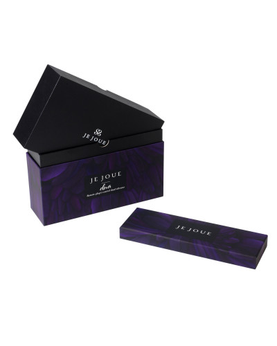 Премиум виброяйцо со стимуляцией клитора Je Joue - DUA Purple, управление со смартфона, 2 мотора - Фото №4
