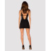Сорочка Obsessive Bellastia chemise & thong XS/S - Фото №2