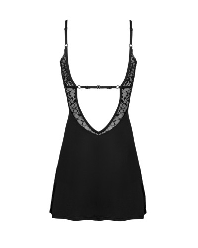 Сорочка Obsessive Bellastia chemise & thong XS/S - Фото №4