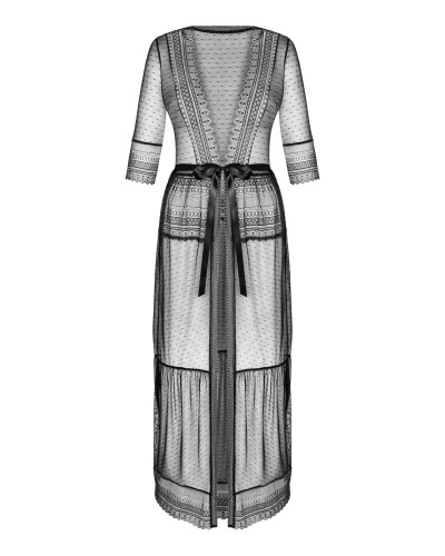 Пеньюар Obsessive Estiqua peignoir XS/S - Фото №3