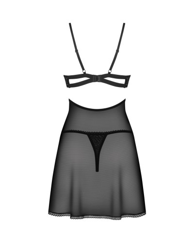 Бэби-долл Obsessive Nutris babydoll & thong M/L - Фото №4