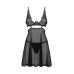 Бебі-дол Obsessive Nutris babydoll & thong XL/2XL - Фото №3