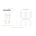 Комплект Obsessive Nutris 2-pcs crotchless set XL/2XL - Фото №5