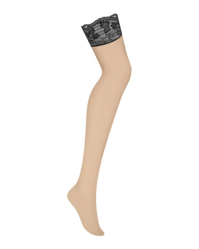 Чулки Obsessive Nutris stockings XS/S - Фото №2