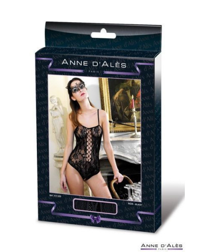 Боді-сітка Anne De Ales BAROQUE Black M/L - Фото №3
