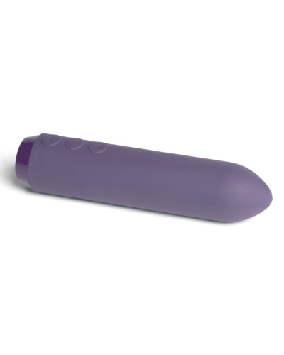 Мінівібратор Je Joue - Classic Bullet Vibrator Purple з глибокою вібрацією і фіксацією на палець - Фото №3