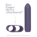 Мінівібратор Je Joue - Classic Bullet Vibrator Purple з глибокою вібрацією і фіксацією на палець - Фото №8