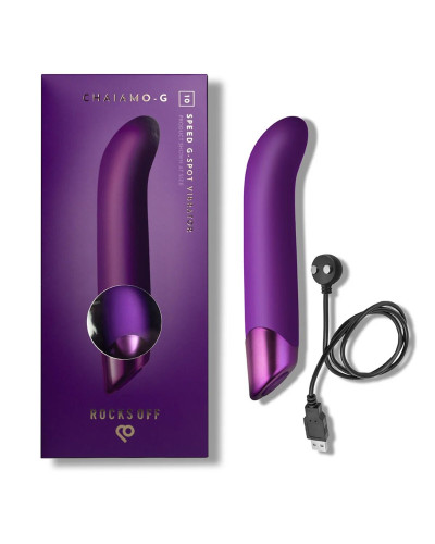 Вібратор Rocks Off Chaiamo G Purple - Фото №4