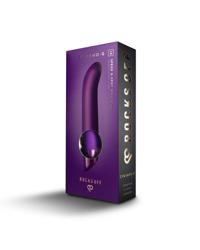 Вібратор Rocks Off Chaiamo G Purple - Фото №5