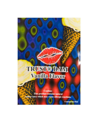 Латексна серветка Latex Dental Dams Vanilla 1 шт - Фото №2