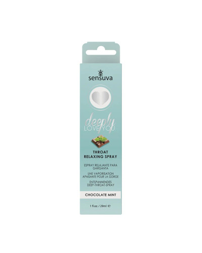 Спрей для мінету Sensuva Deeply Love You Chocolate Mint (29 мл), для глибокого мінету - Фото №3