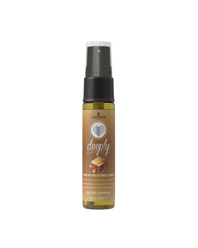 Спрей для мінету Sensuva Deeply Love You Salted Caramel (29 мл), для глибокого мінету - Фото №1