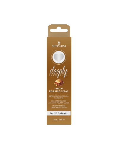 Спрей для мінету Sensuva Deeply Love You Salted Caramel (29 мл), для глибокого мінету - Фото №3