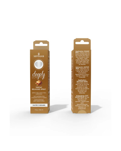 Спрей для мінету Sensuva Deeply Love You Salted Caramel (29 мл), для глибокого мінету - Фото №4