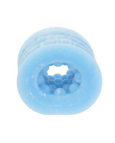 Мастурбатор ADDICTION Silicone Reversible Stroker – Glow in the Dark - Фото №2