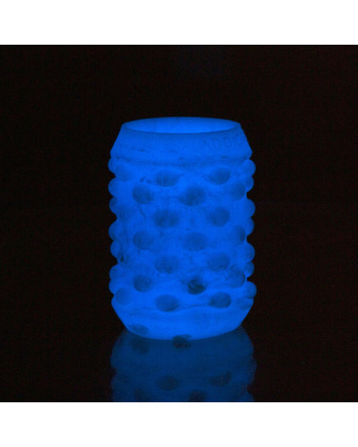 Мастурбатор ADDICTION Silicone Reversible Stroker – Glow in the Dark - Фото №7