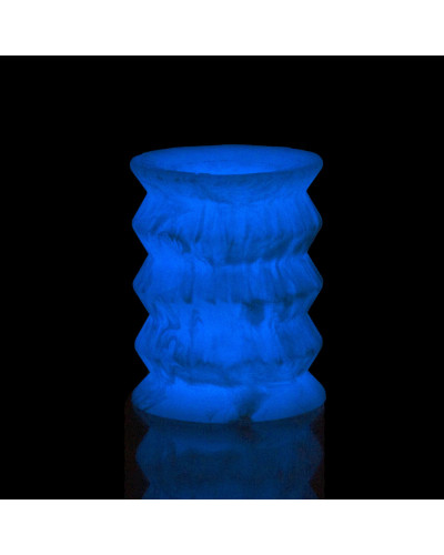 Мастурбатор ADDICTION Silicone Reversible Stroker – Glow in the Dark - Фото №9