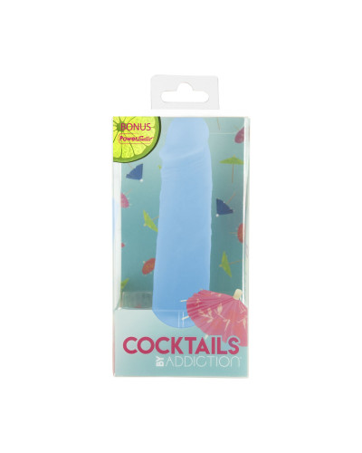 Фалоімітатор на присосці Cocktails by Addiction – Blue Lagoon - Фото №6