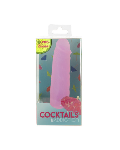 Фаллоимитатор на присоске Cocktails by Addiction – Purple Cosmo - Фото №6