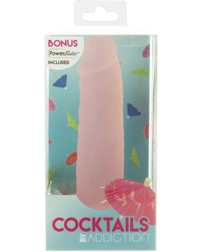 Фаллоимитатор на присоске Cocktails by Addiction – Peach Bellini - Фото №7