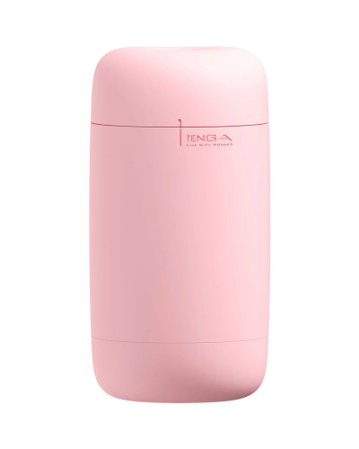 Мастурбатор TENGA PUFFY Strawberry Pink, ультрам’який матеріал, багаторазовий, наскрізний - Фото №1