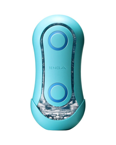 Мастурбатор Tenga Flip Orb — Ocean Blue, з можливістю зміни тиску та стимулювальними кульками всередині - Фото №1