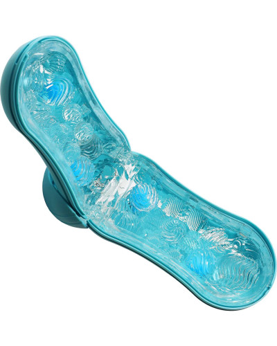 Мастурбатор Tenga Flip Orb — Ocean Blue, з можливістю зміни тиску та стимулювальними кульками всередині - Фото №2