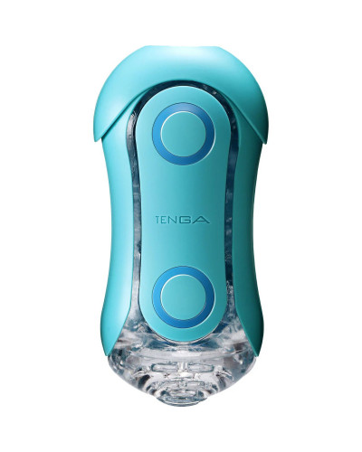 Мастурбатор Tenga Flip Orb — Ocean Blue, з можливістю зміни тиску та стимулювальними кульками всередині - Фото №4