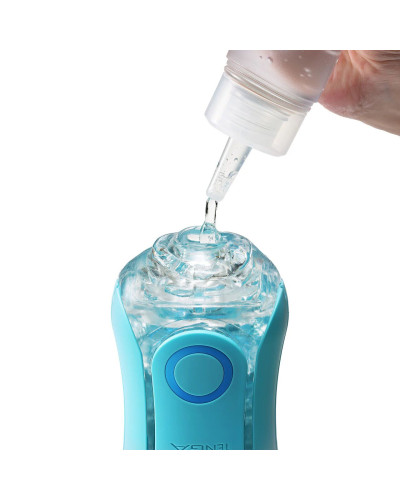 Мастурбатор Tenga Flip Orb — Ocean Blue, з можливістю зміни тиску та стимулювальними кульками всередині - Фото №6