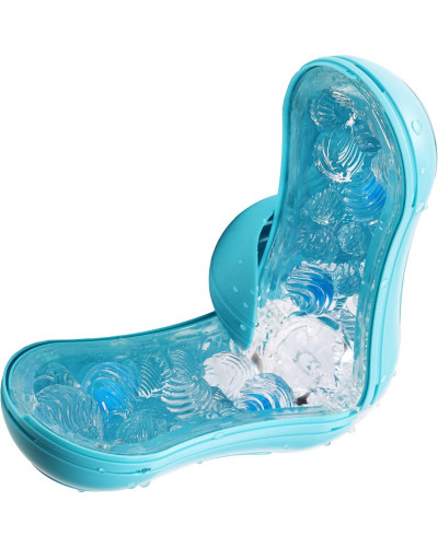 Мастурбатор Tenga Flip Orb — Ocean Blue, з можливістю зміни тиску та стимулювальними кульками всередині - Фото №8