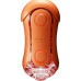 Мастурбатор Tenga Flip Orb — Sunset Orange, з можливістю зміни тиску та стимулювальними кульками всередині - Фото №4