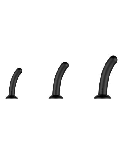 Набір дилдо Nexus Dilating Set (17см, 15см, 12,5см) - Фото №2