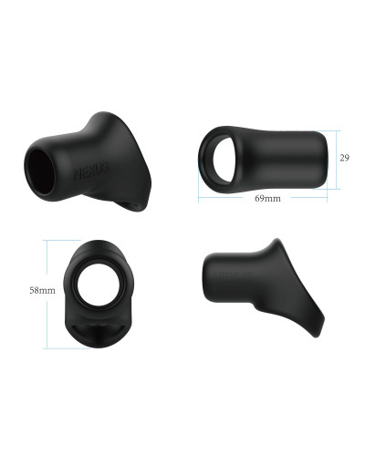 Эрекционное кольцо Nexus Rise Cock and Ball Sling - Фото №4